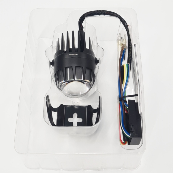 Highsider LED Scheinwerfer Dual-Stream, schwarz