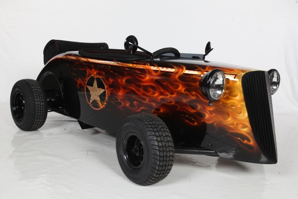 Wenckstern Hot Rod Roadster Full Custom – Feuer und Flamme