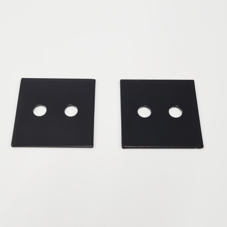 Halterplatte für Spoiler schwarz