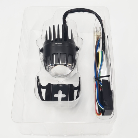 Highsider LED Scheinwerfer Dual-Stream, schwarz