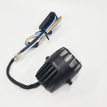 Highsider LED Scheinwerfer Dual-Stream, schwarz