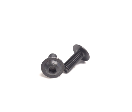 Linsenkopfschraube M8x20 mit Innensechskant, schwarz