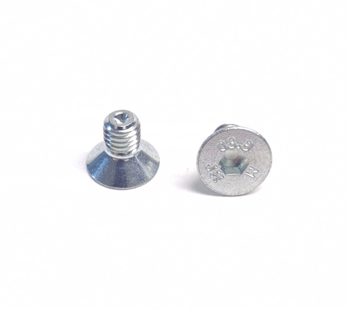 Senkkopfschraube Befestigung Kennzeichenplatte oben