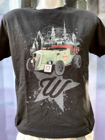 WENCKSTERN© Shirt - Pick Up Hot Rod Hamburg Skyline