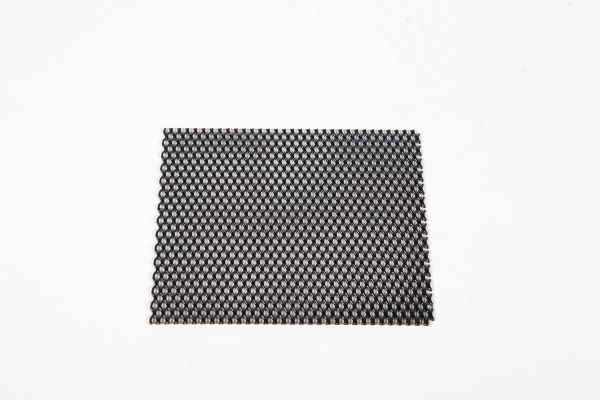 Lüftungsgitter Viereck schwarz 13.5x11.5cm